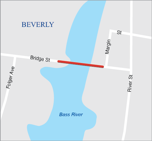 Beverly: Bridge Replacement, B-11-001, Bridge Street over Bass River (Hall-Whitaker Drawbridge) 